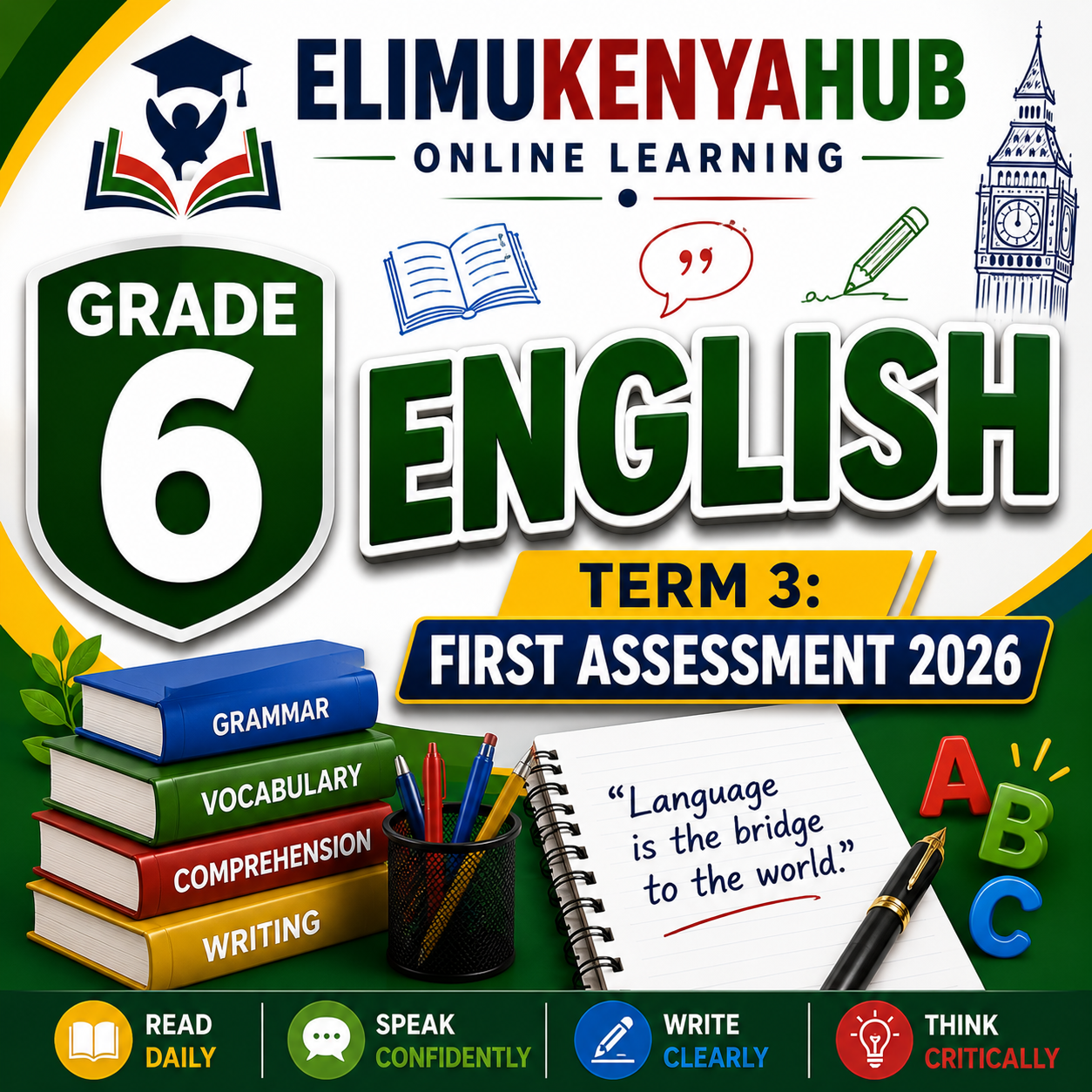 ENGLISH 2026 TERM 3 Q& A
